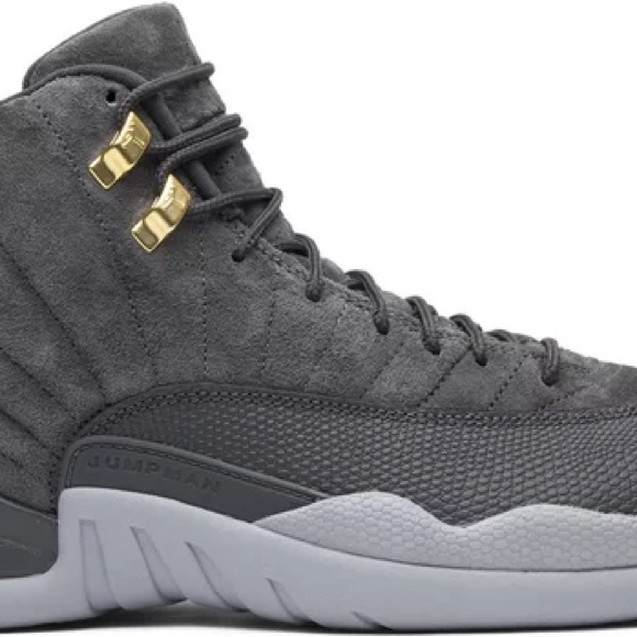 Grey RETRO Jordan 12’s - Picture 8 of 9
